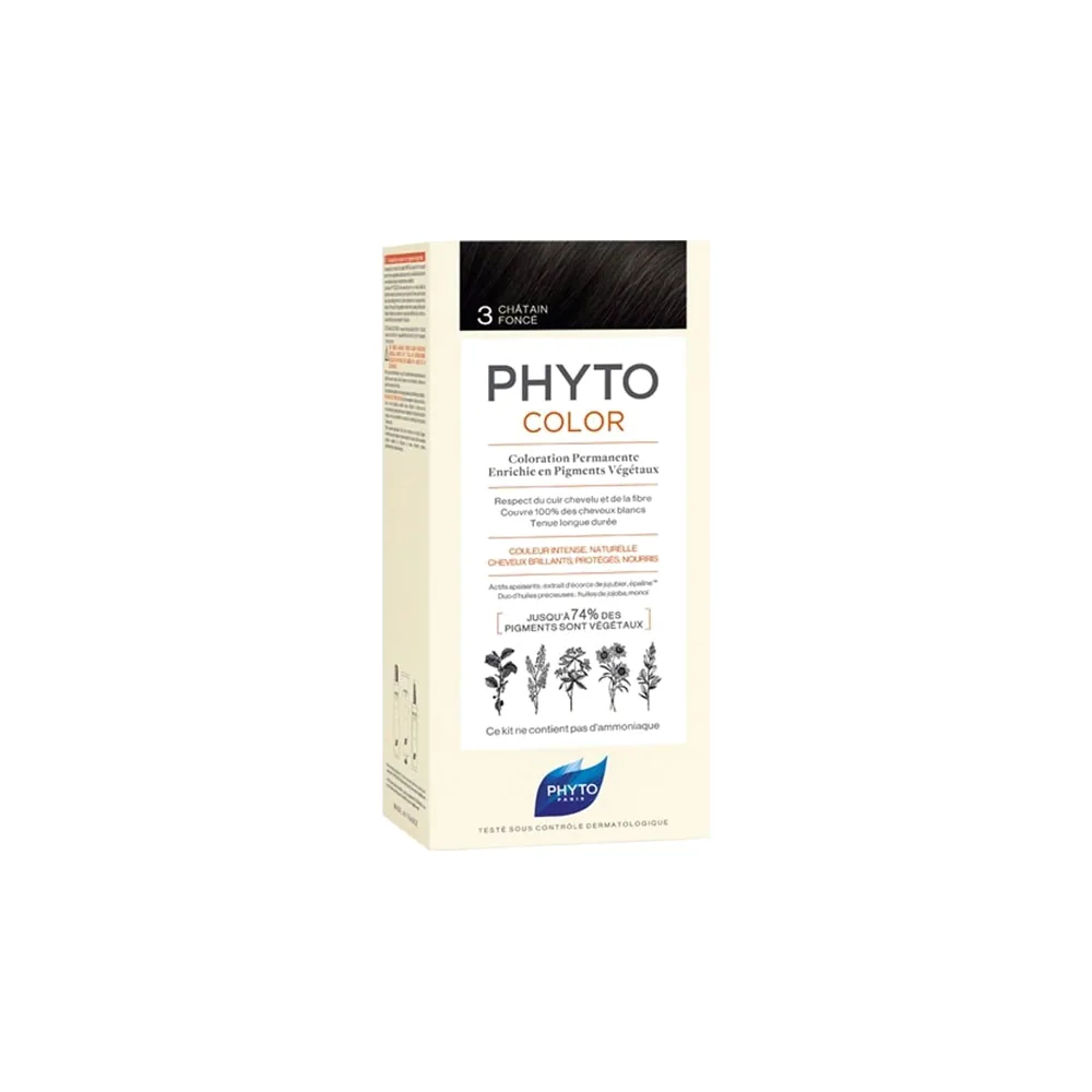 PHYTO PARIS Color Chatain foncé 3