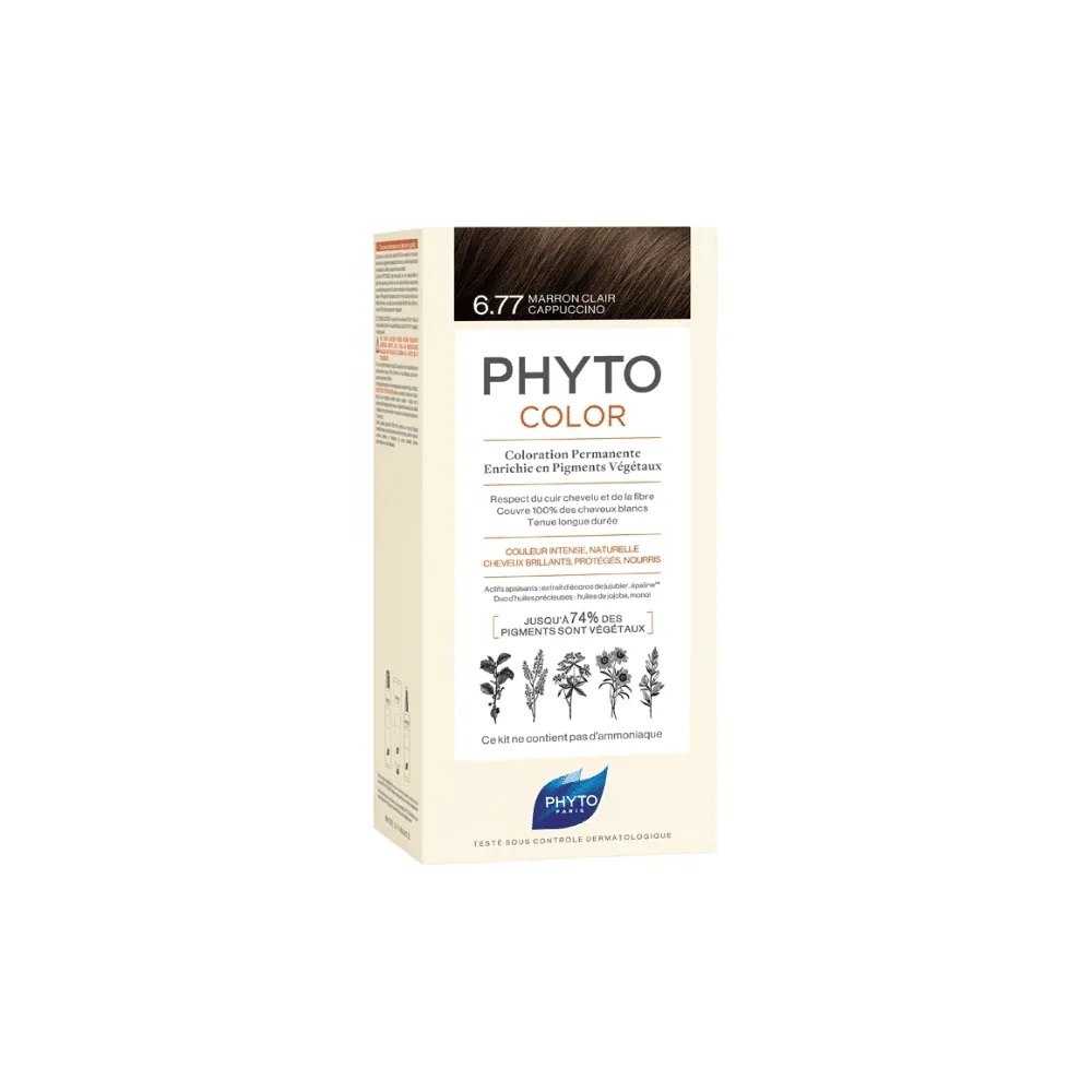 Phytocolor 6.77 Marron Clair Cappuccino
