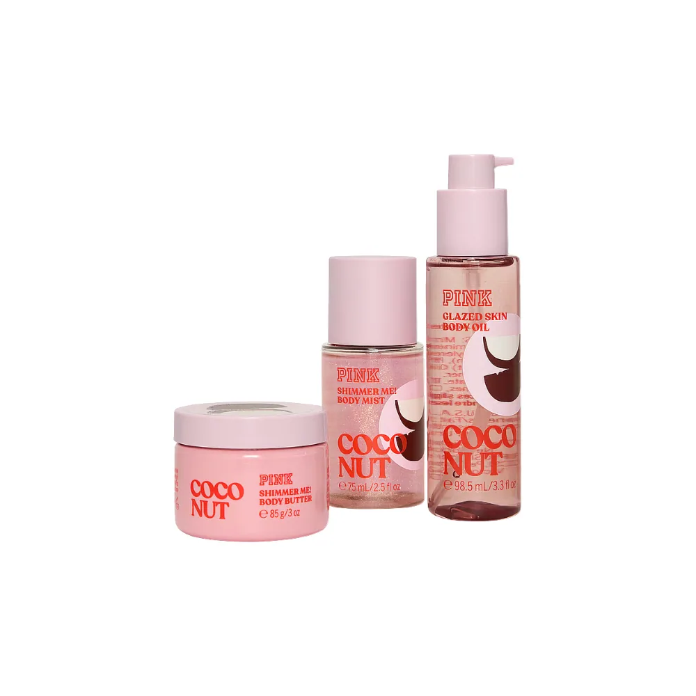 Pink Let’S Glow Away Coconut 3pcs 85g