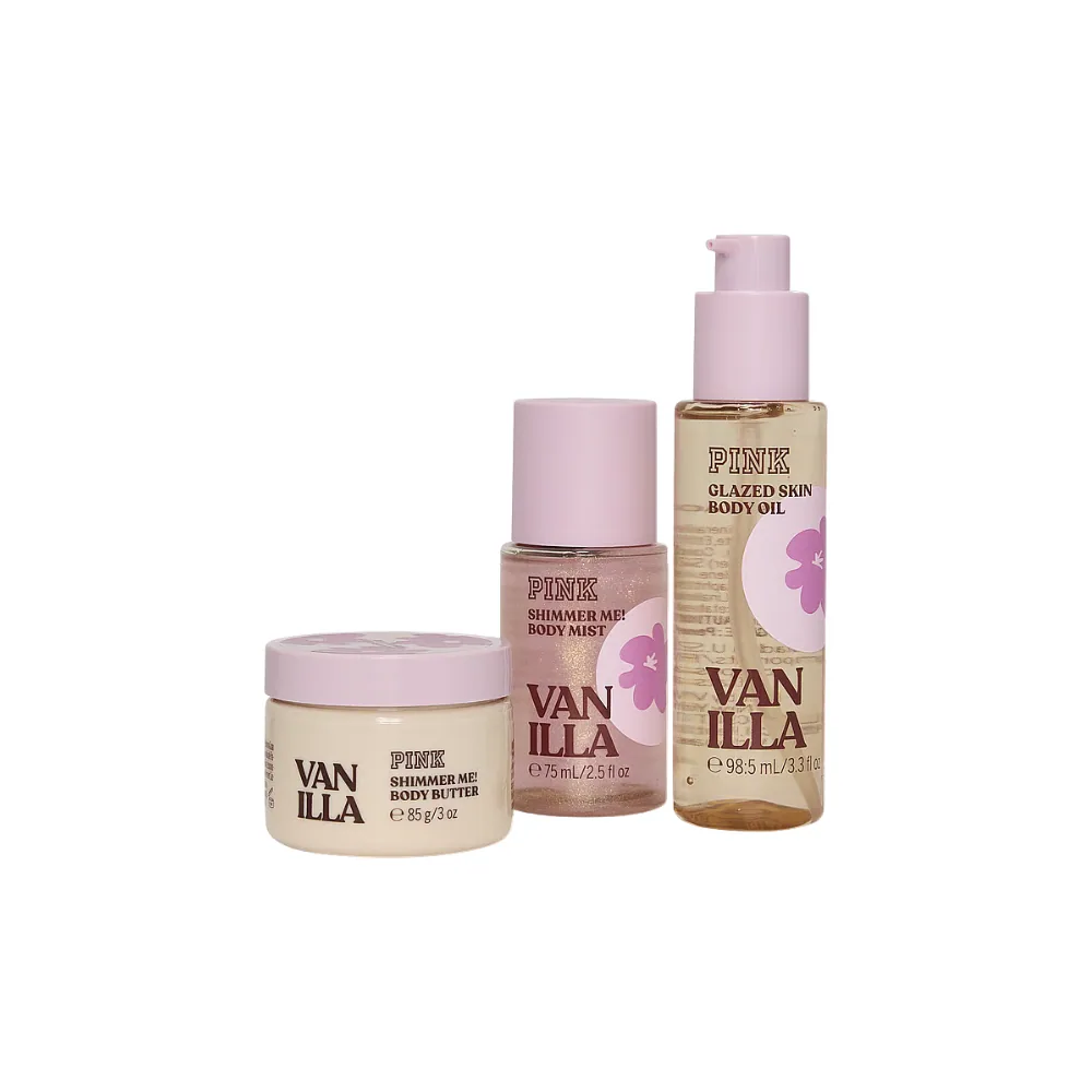 Pink Let’S Glow Away Vanilla 3pcs 85g