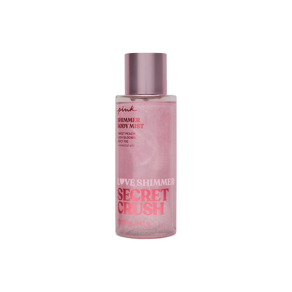 Pink Secret Crush Shimmer Body Mist 250ml