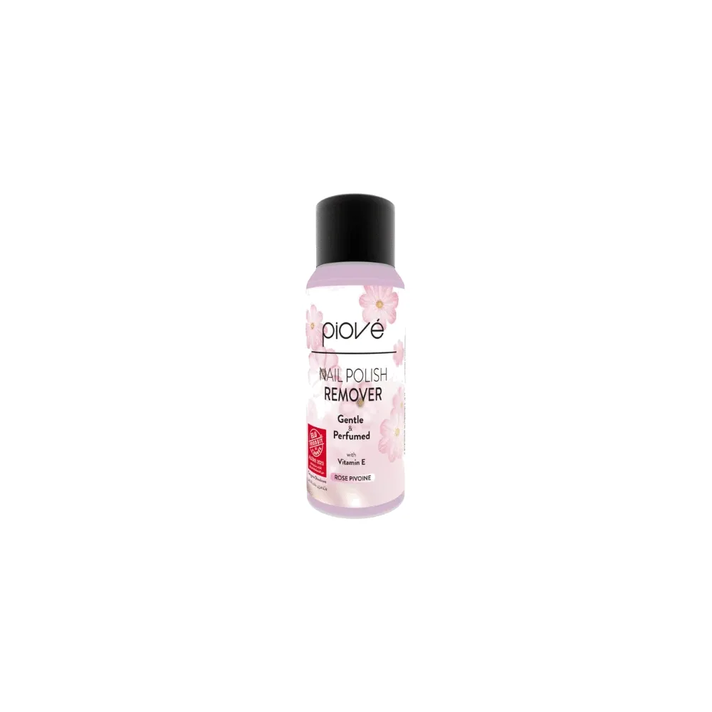 Piove Nail Polish Remover 125Ml Rose Pivoine
