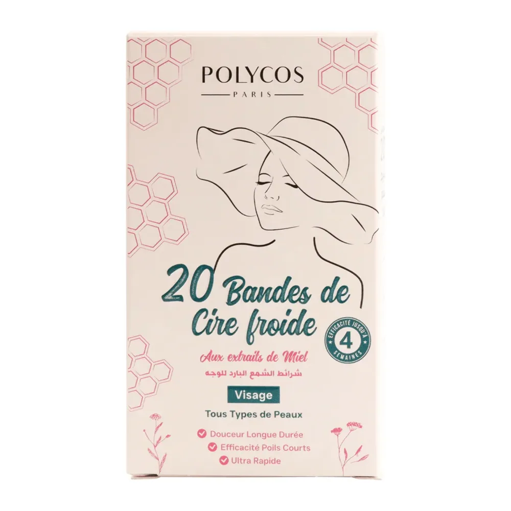Polycos Bande De Cire Visage