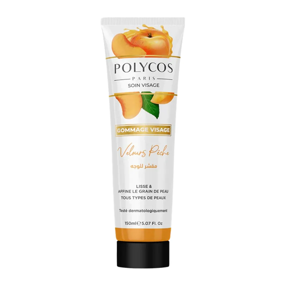 Polycos Gommage Visage Velours Peche 150Ml