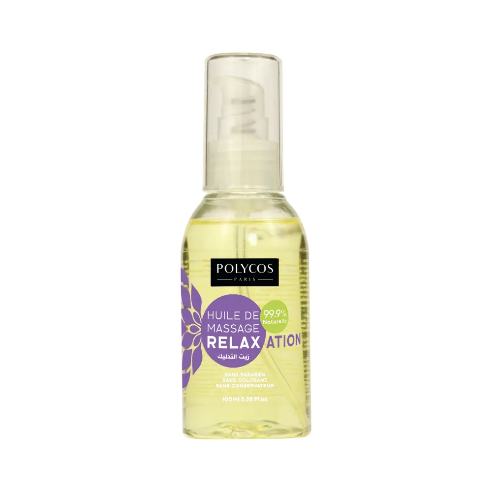 Polycos Huile De Massage Relaxation Lavande 100ml