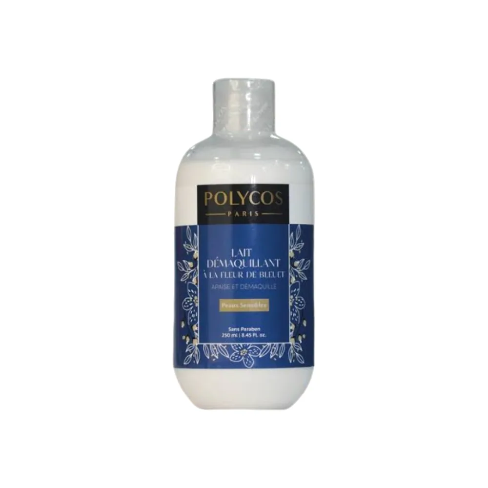 Polycos Lait Démaquillant A La Fleur De Bleuet 250ml