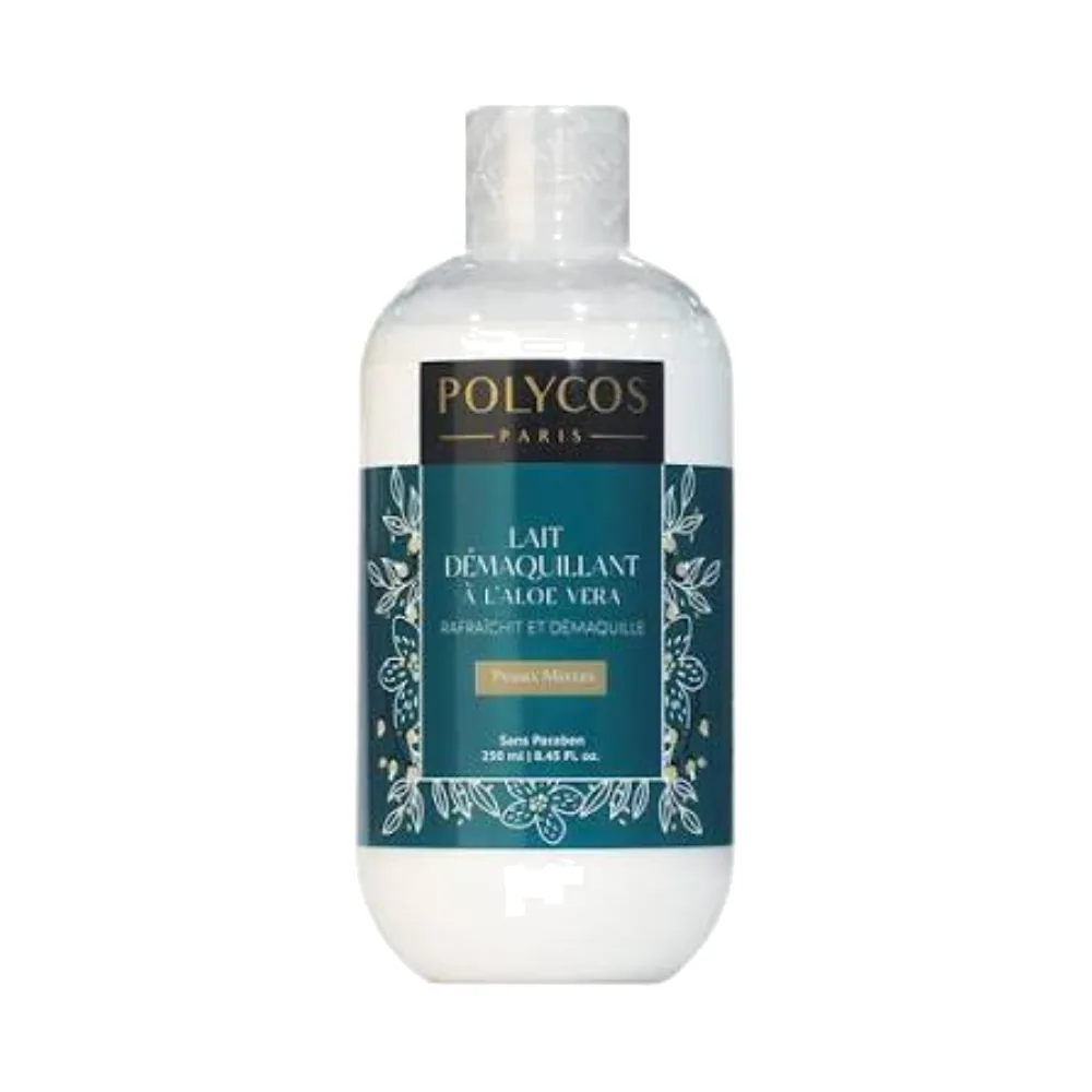 Polycos Lait Démaquillant A L’Aloe Vera 250ml