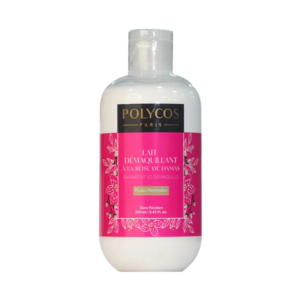 Polycos Lait Démaquillant A La Rose De Damas 250ml