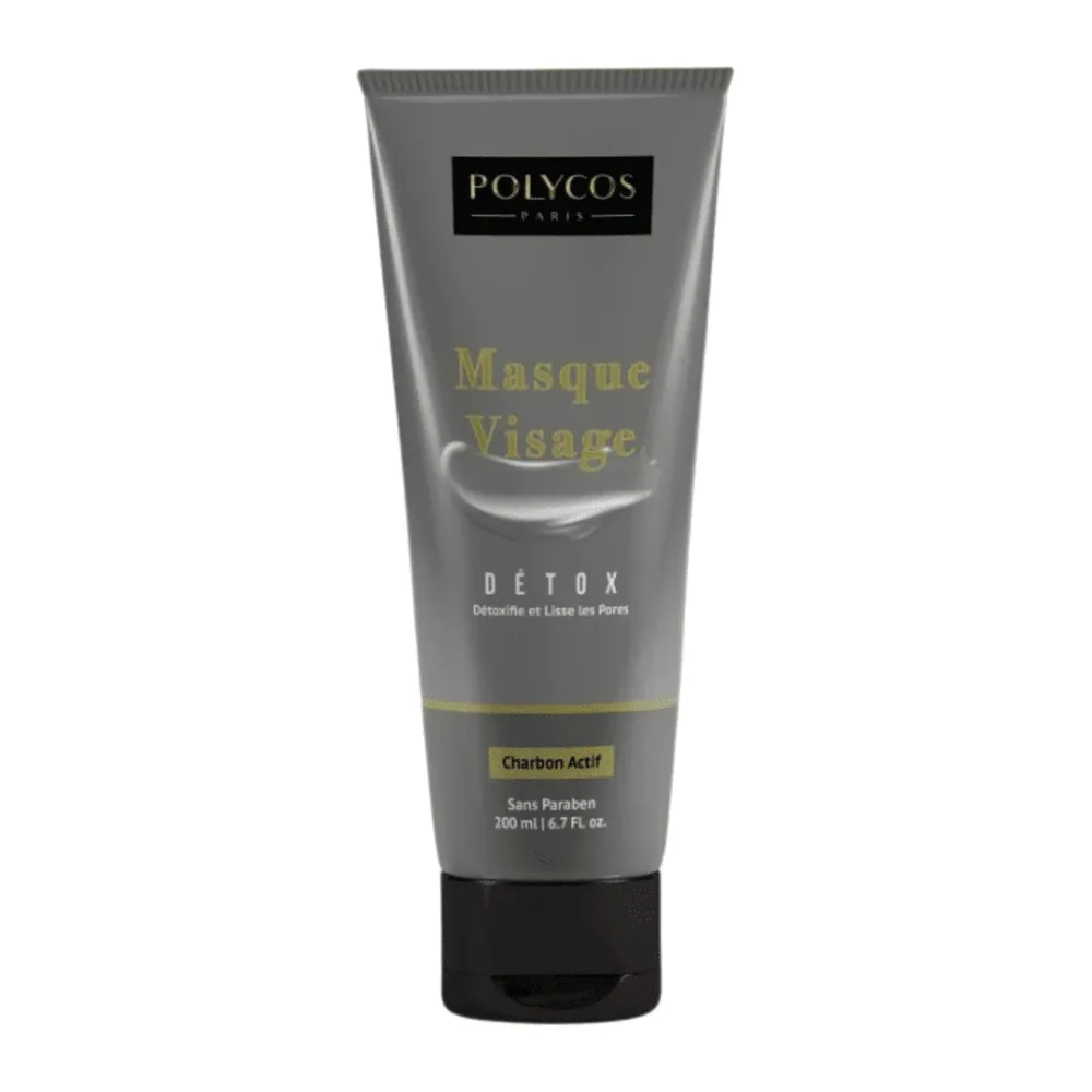 Polycos Masque Visage Au Charbon Actif