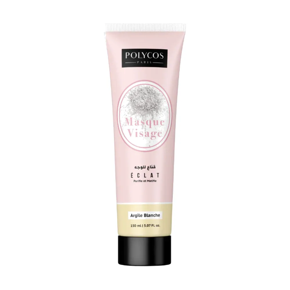 Polycos Masque Visage Eclat Argile Blanche 150ml