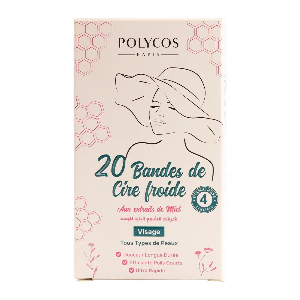 Cire Froide Visage Aux Extraits De Miel