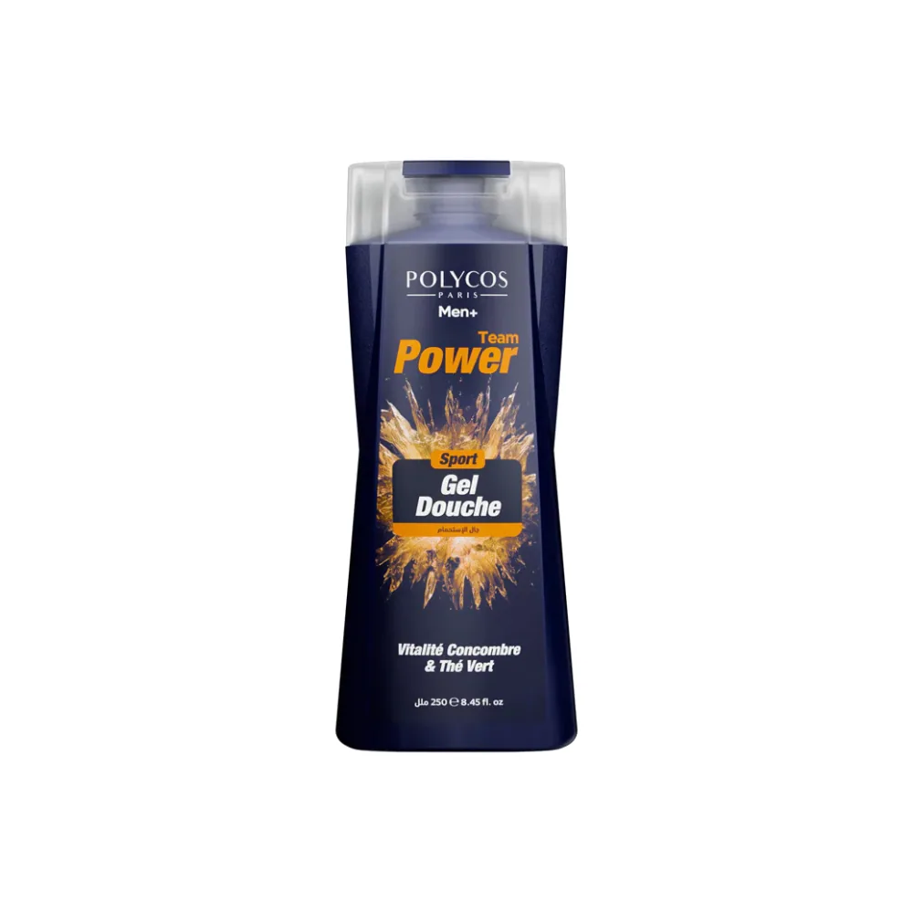 Polycos Sport Team Power Gel Douche 250ml