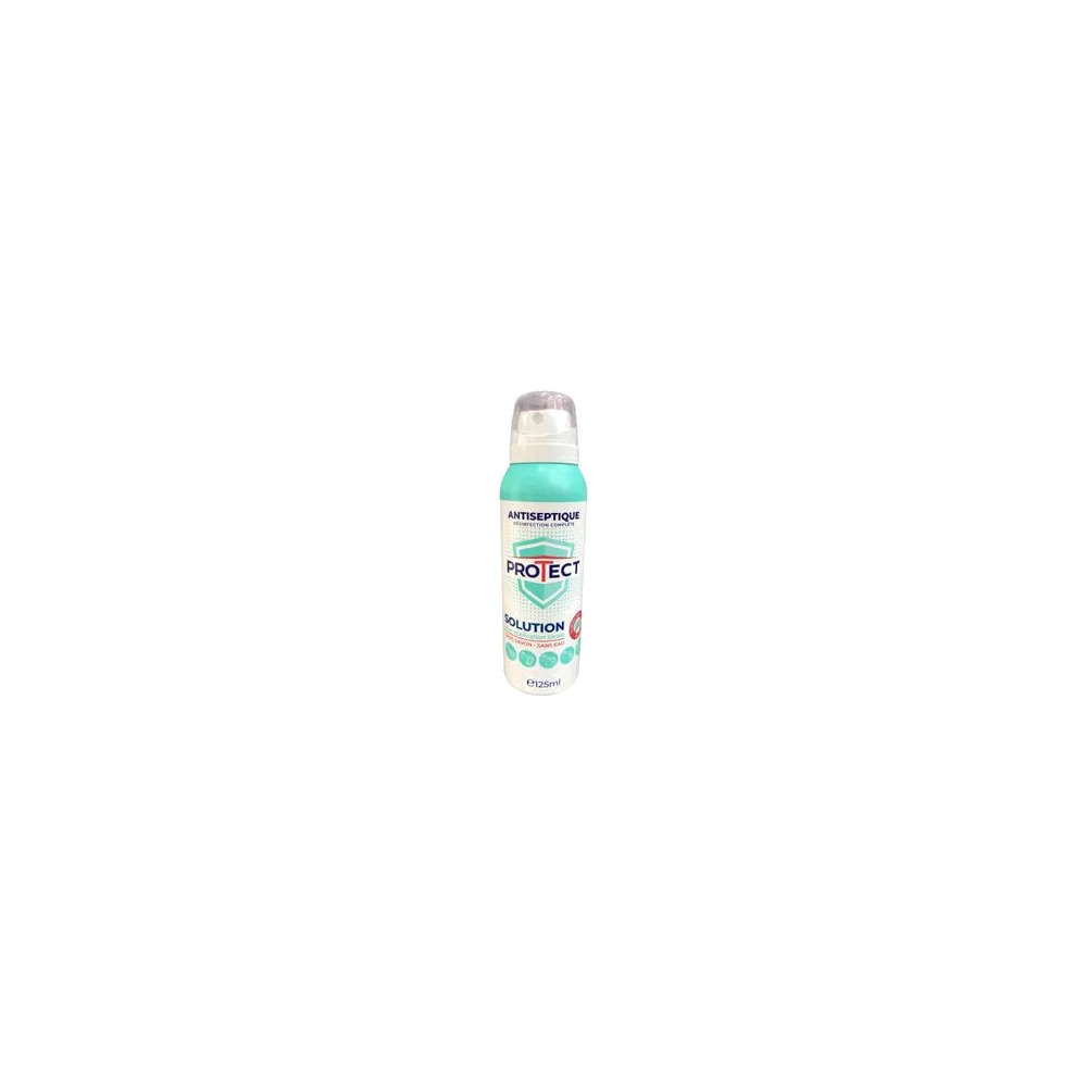 Protect Spray Désinfectant Antiseptique – Multi-Usage – Sans Savon / Sans Eau – 125 Ml