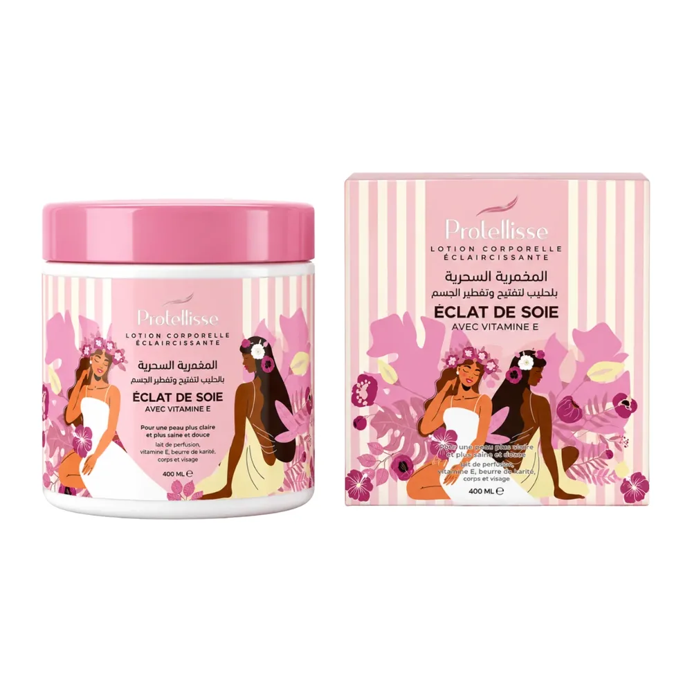 Protellisse Lotion Corporelle Eclaircissante Mekhmaria Eclat De Soie 400Ml