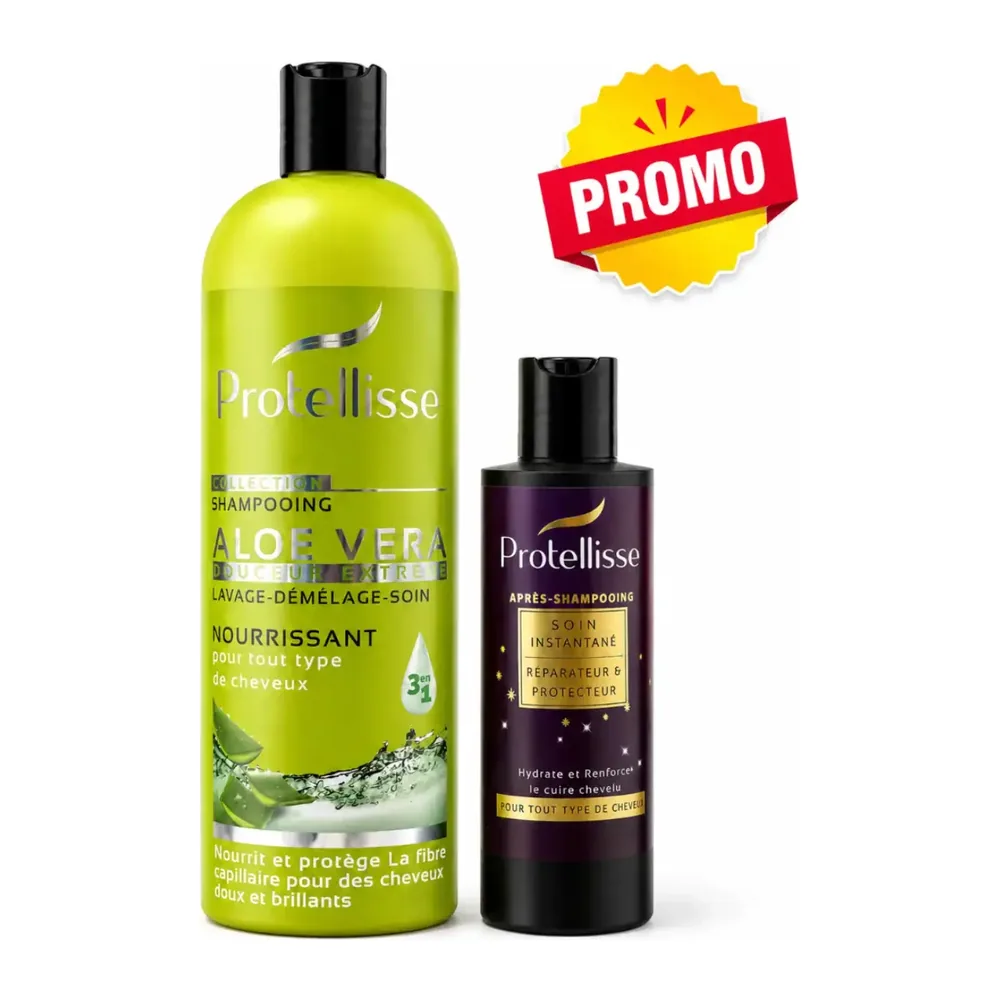 Protellisse Shampoing Collection 1L Aloe Vera Pour Tout Type De Cheveux
