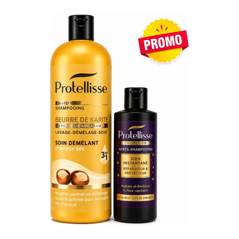 Protellisse Shampoing Collection 1L Beurre De Karute Cheveux Sec