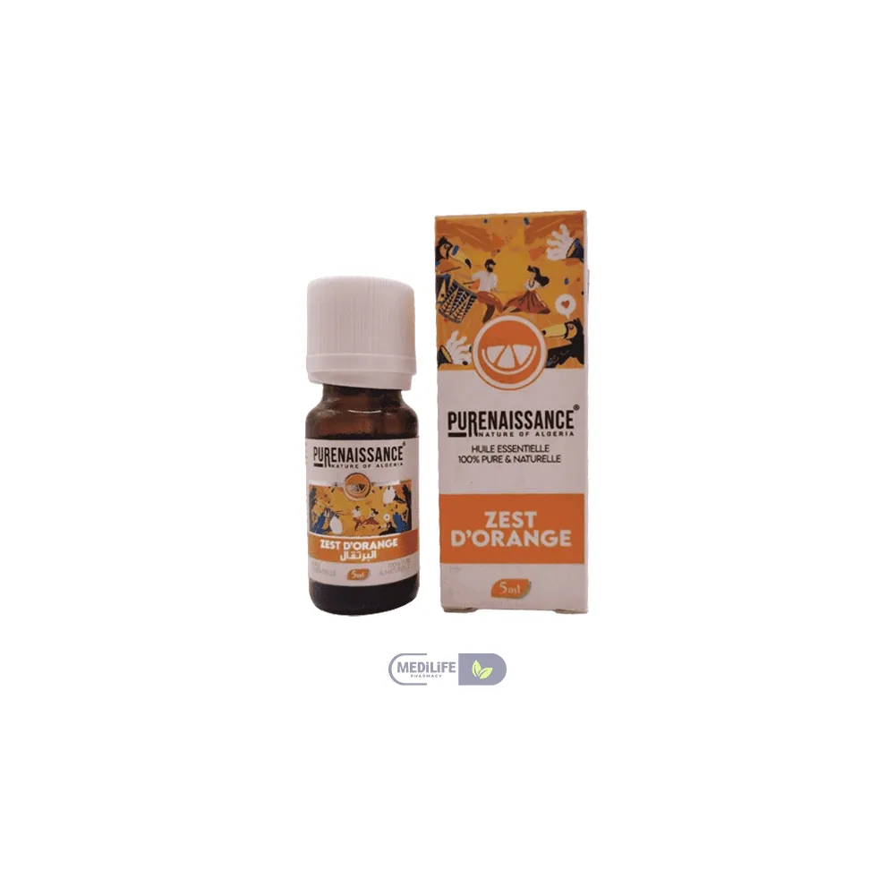 Purenaissance Huile Essentielle Zest d’Orange /5ml