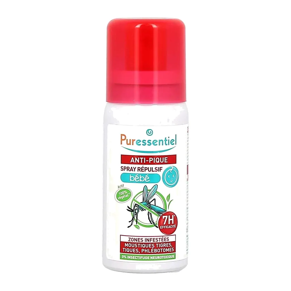 Puressentiel ANTI-PIQUE Spray Répulsif Bébé 60ml