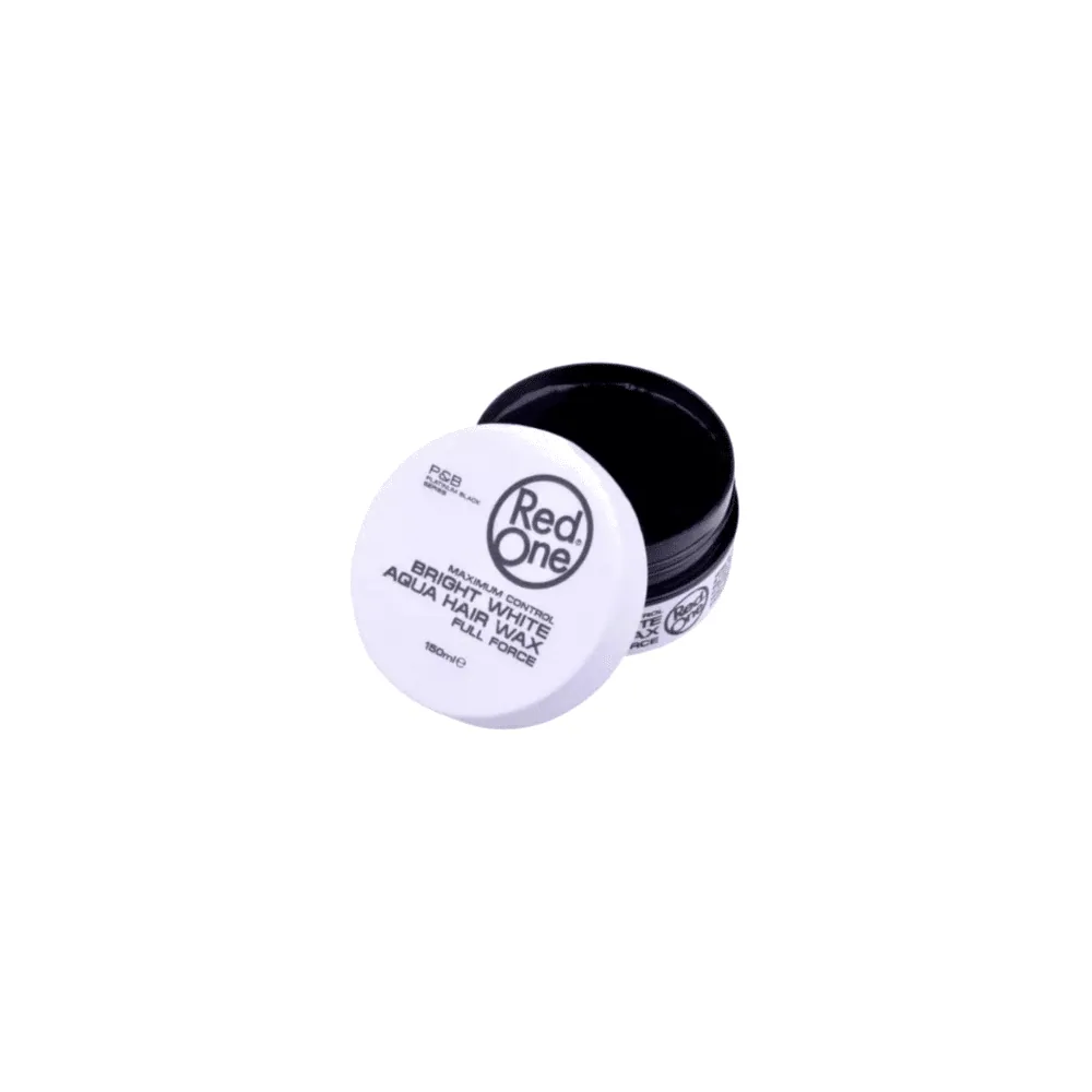 Red One Bright White Aqua Hair Wax Full Force 150ml