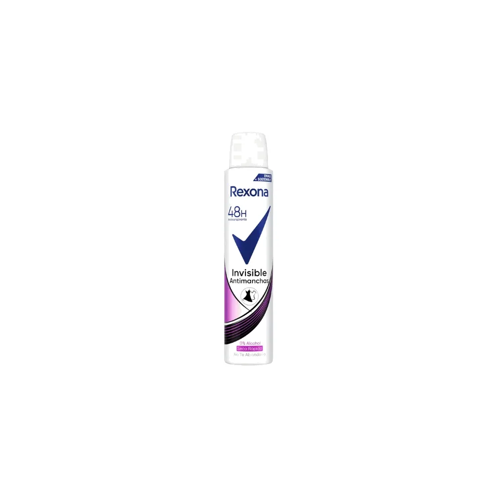 Rexona Deo 200Ml Invisible Antimanchas