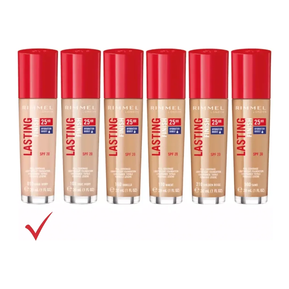 Rimmel Fdt Lasting N°10 Light Porcelaine