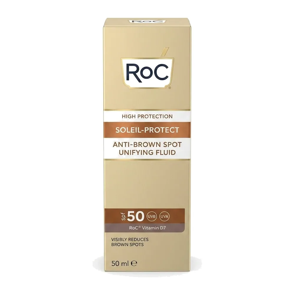ROC – SOLEIL-PROTECT Anti-Brown Spot Unifying Fluid – Haute Protection Solaire Anti-Taches – 50 ml