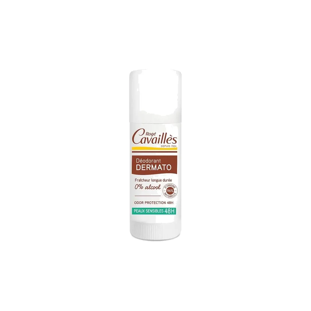 Rogé Cavaillès Déo-soin dermato stick sans alcool sans sel d’aluminium 40 ml