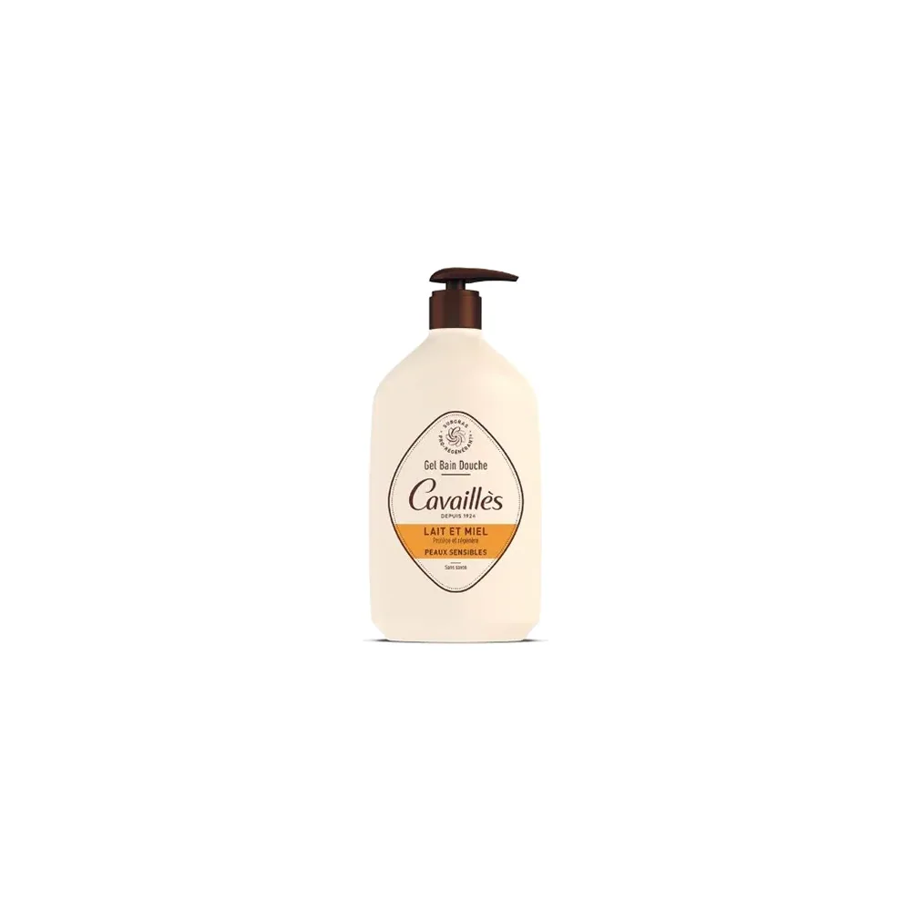 Rogé Cavaillès Gel Bain Douche Lait et Miel 1L