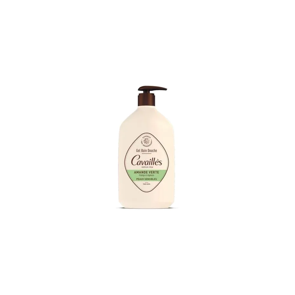 Rogé Cavaillès Gel Bain Douche à l’Amande Verte 1L