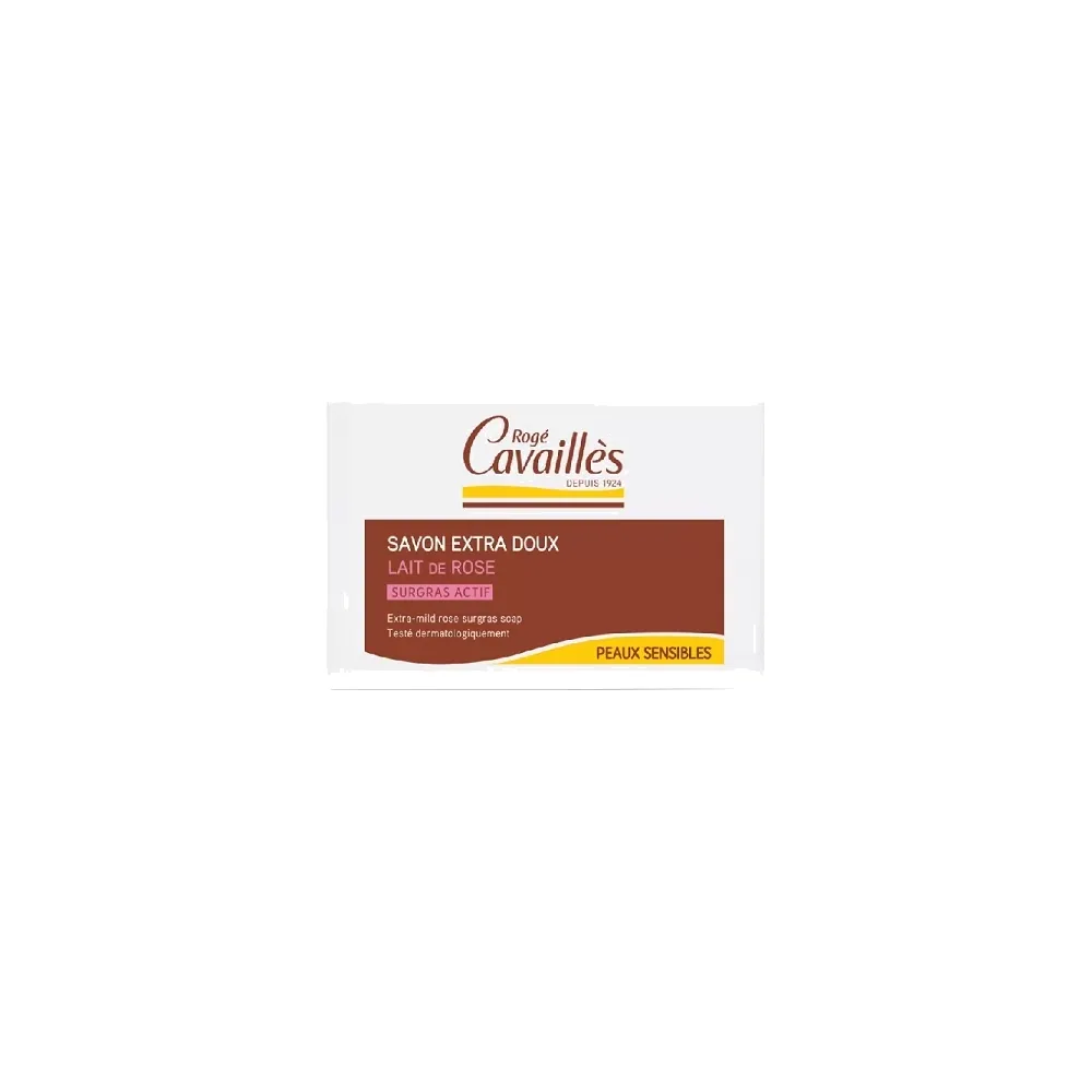 Rogé Cavaillès Savon sugras extra doux lait de rose 250 g