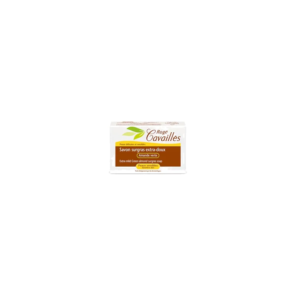 Rogé Cavaillès Savon surgras extra doux amande verte 250 g
