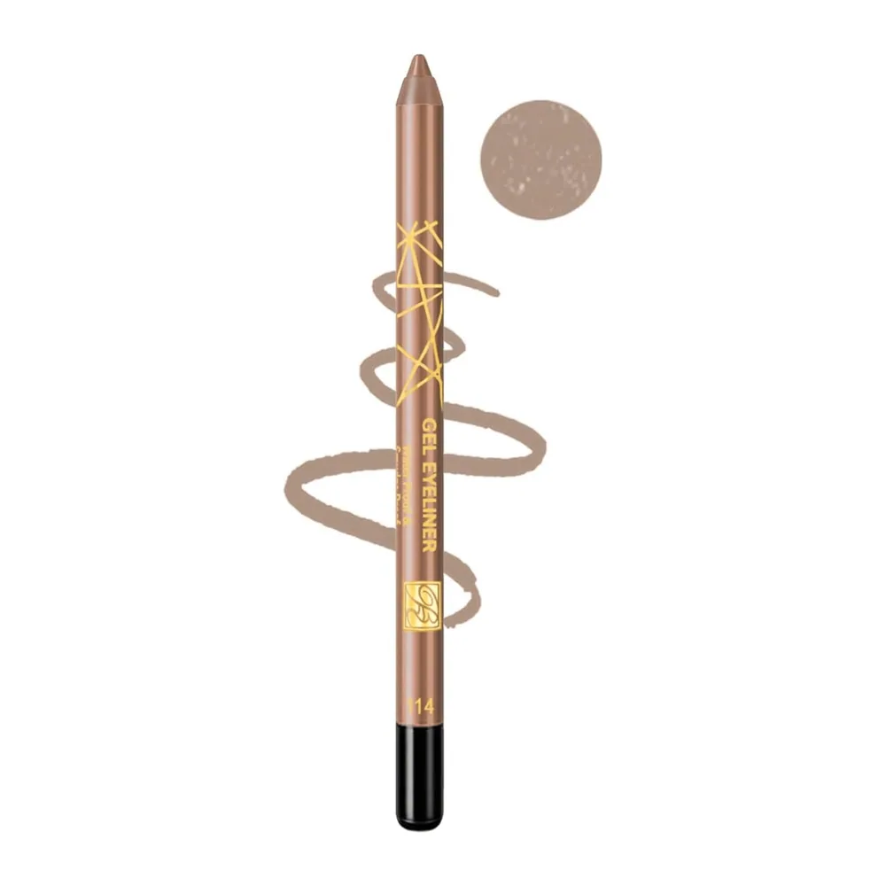 Rose Berry Gel Eyeliner Water Proof N114 1.2gr