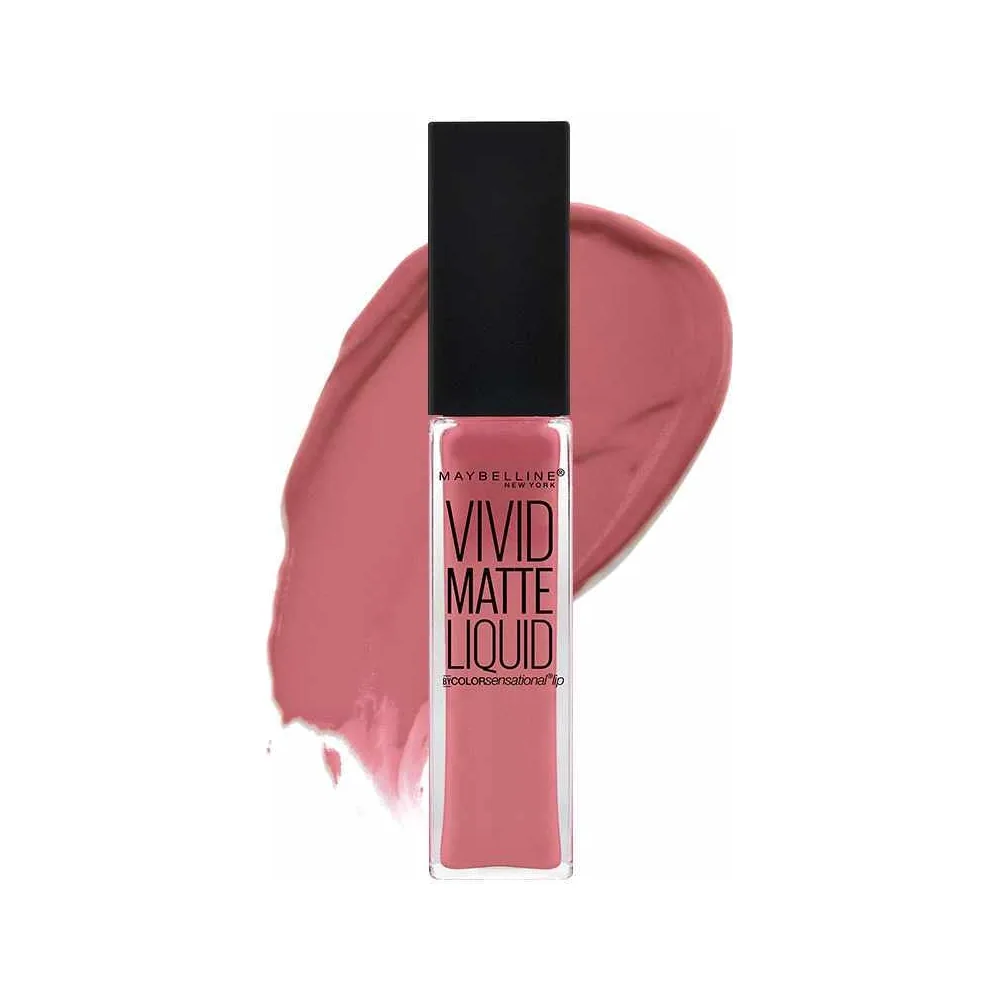 Rouge À Lèvres Vivid Matte Liquid 05 Nude Flush- Maybelline New York