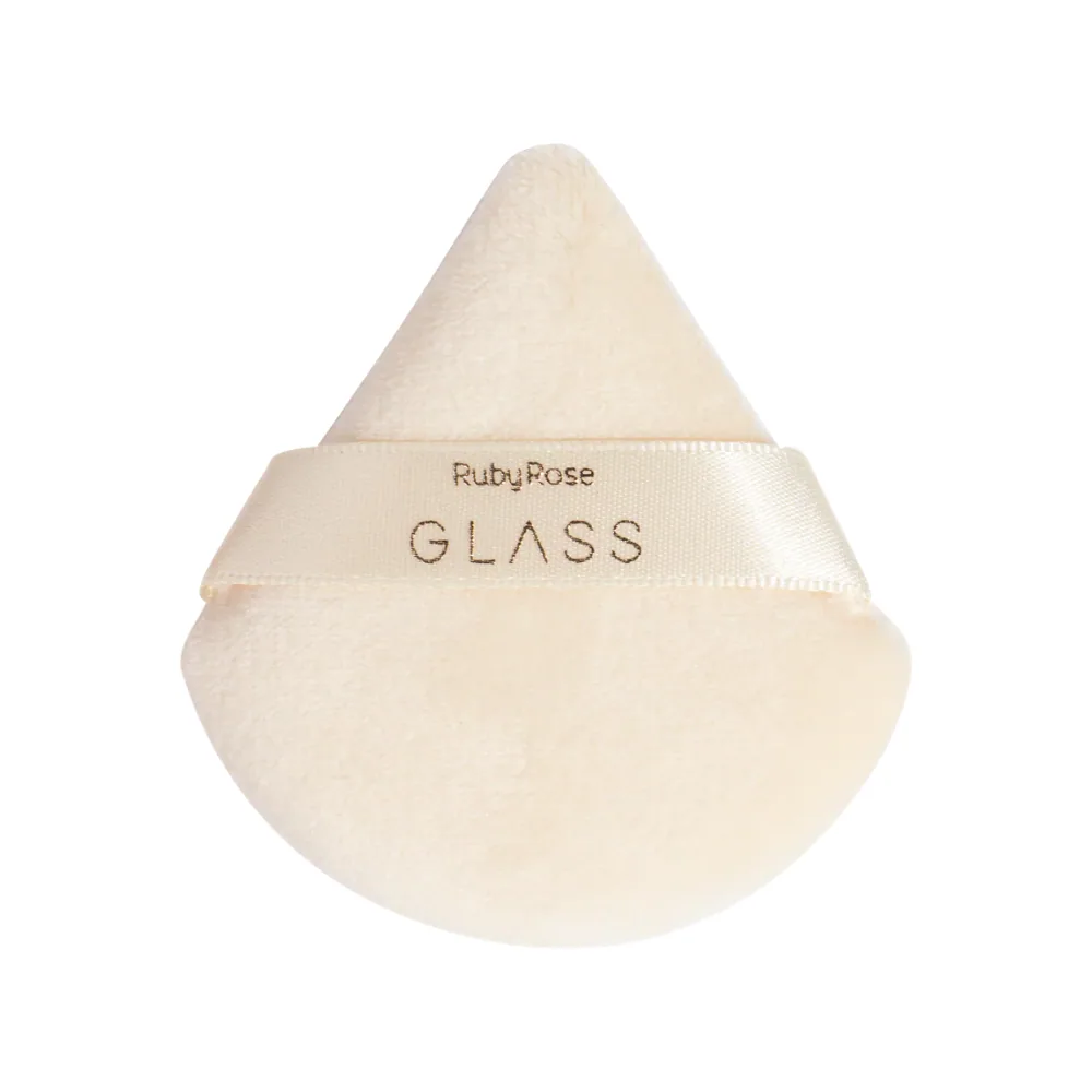 Ruby Rose Glass Powder Puff