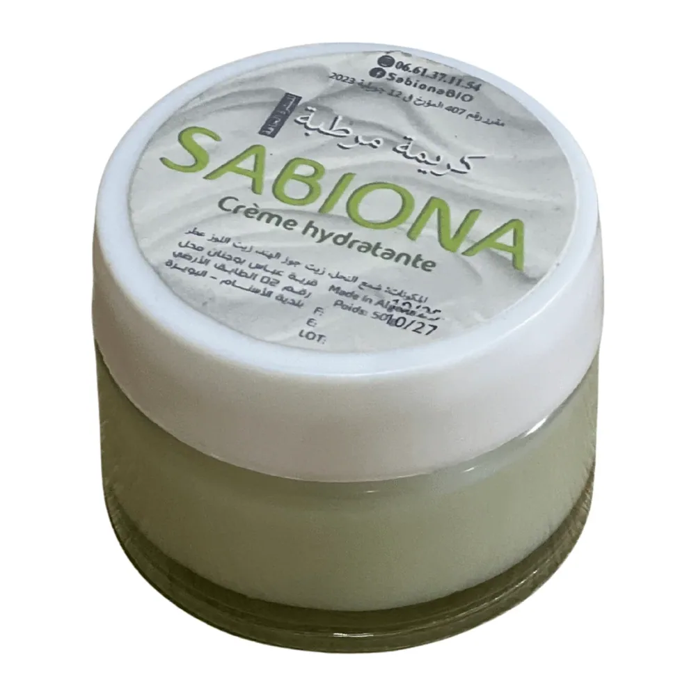 Sabiona Creme Hydratante Bio 50G