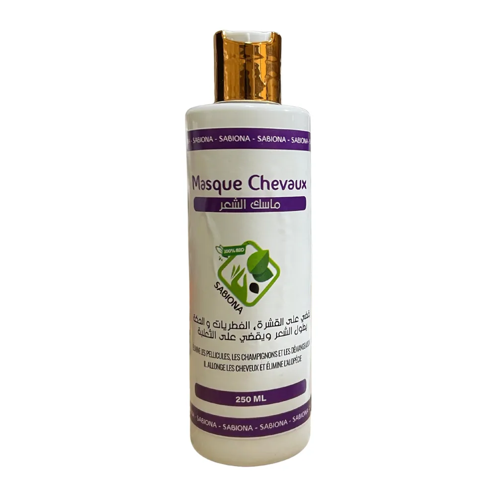 Sabiona Masque Cheveux 250Ml Elimines Les Pellicules Les Champignons Et Les Demangeasons