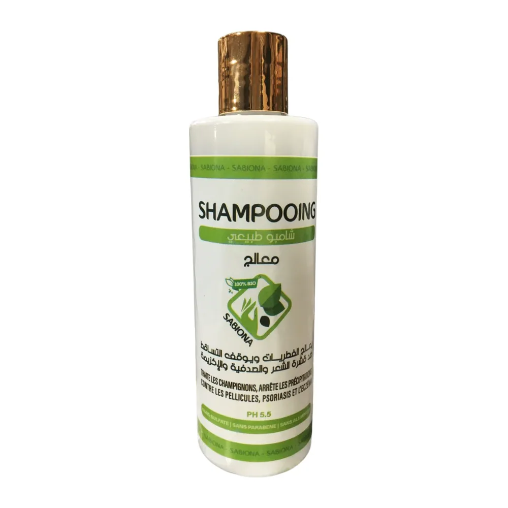 Sabiona Shampooing 250Ml Traite Les Champignons Pellicules Psoriasis Et L’Eczema