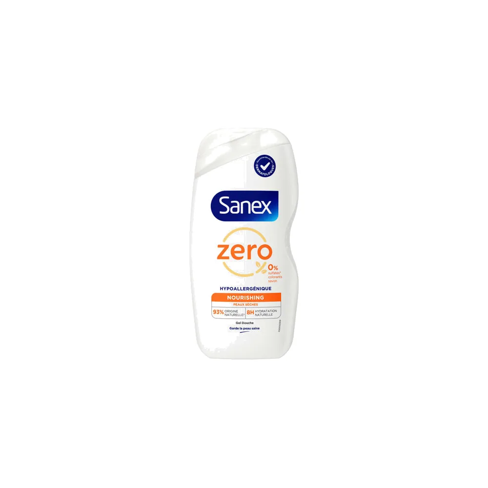 Sanex Gel Douche Zero % P. Seche 475ml