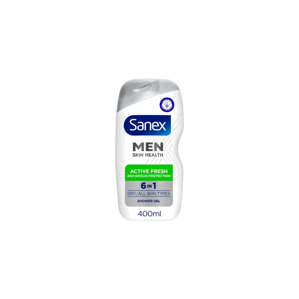 Sanex Men Gel Douche Active Fresh 400ml