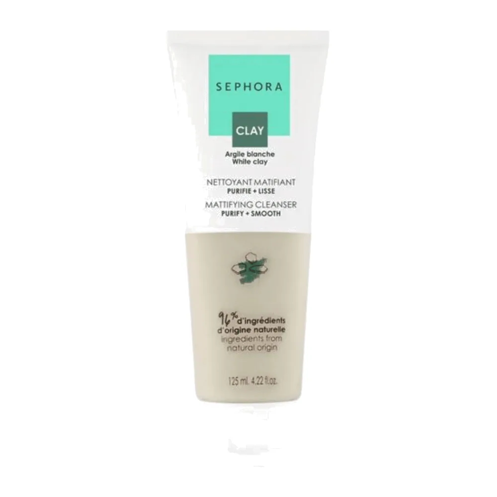 Sephora Clay Argile Blanche Nettoyant Matifiant 125ml
