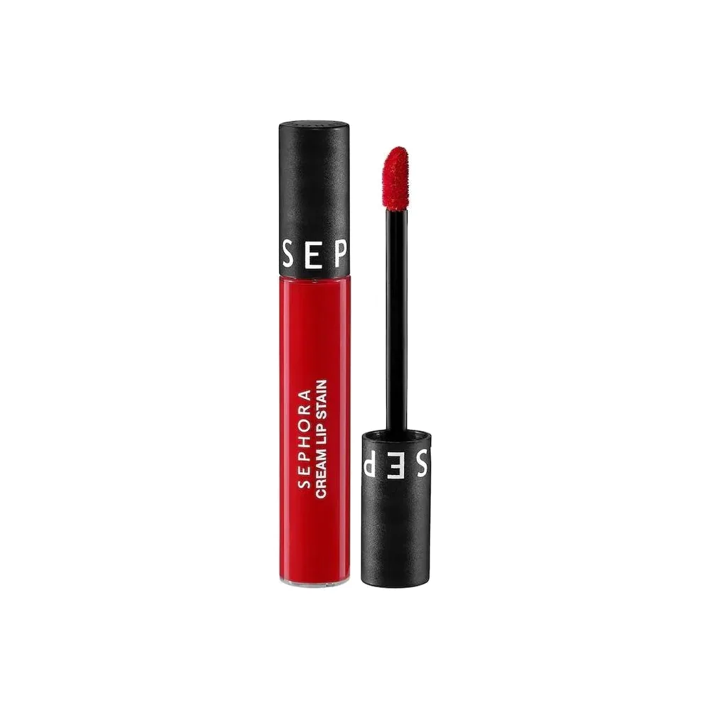 Sephora Rouge Velouté Sans Transfert Cream Lip Stain -rouge a lévres liquide -01- Always Red-5ml