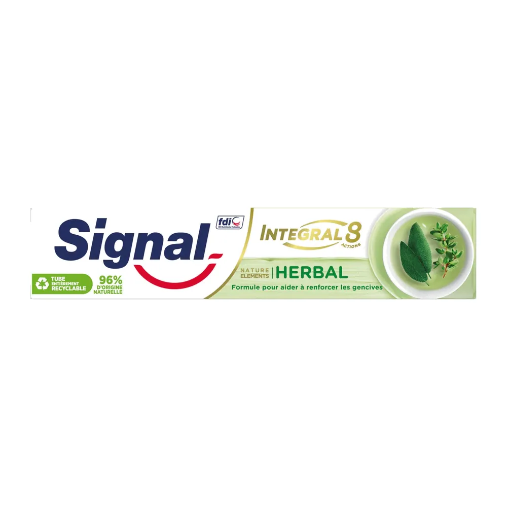 Signal Dentifrice Complete 8 Soin Gencives Herbal 75ml
