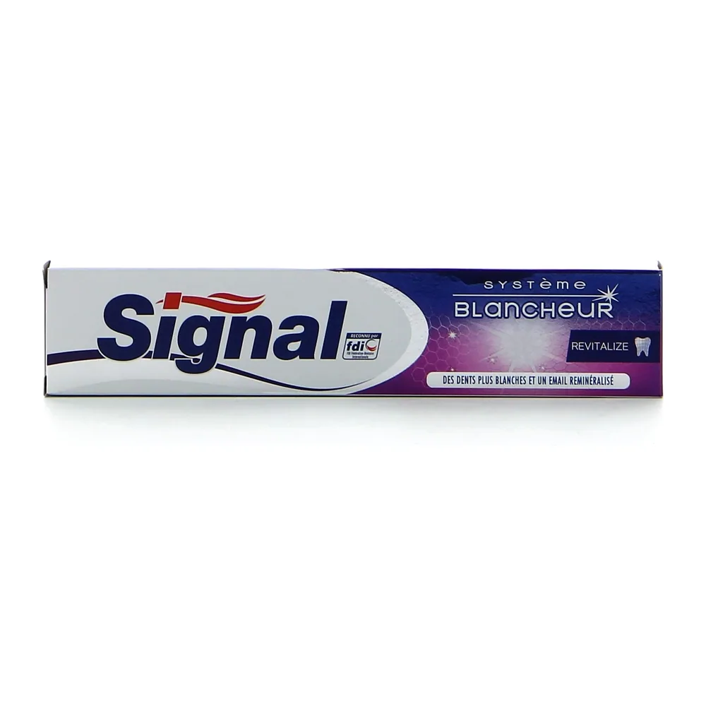Signal Dentifrice Systeme Blancheur Revitaliz