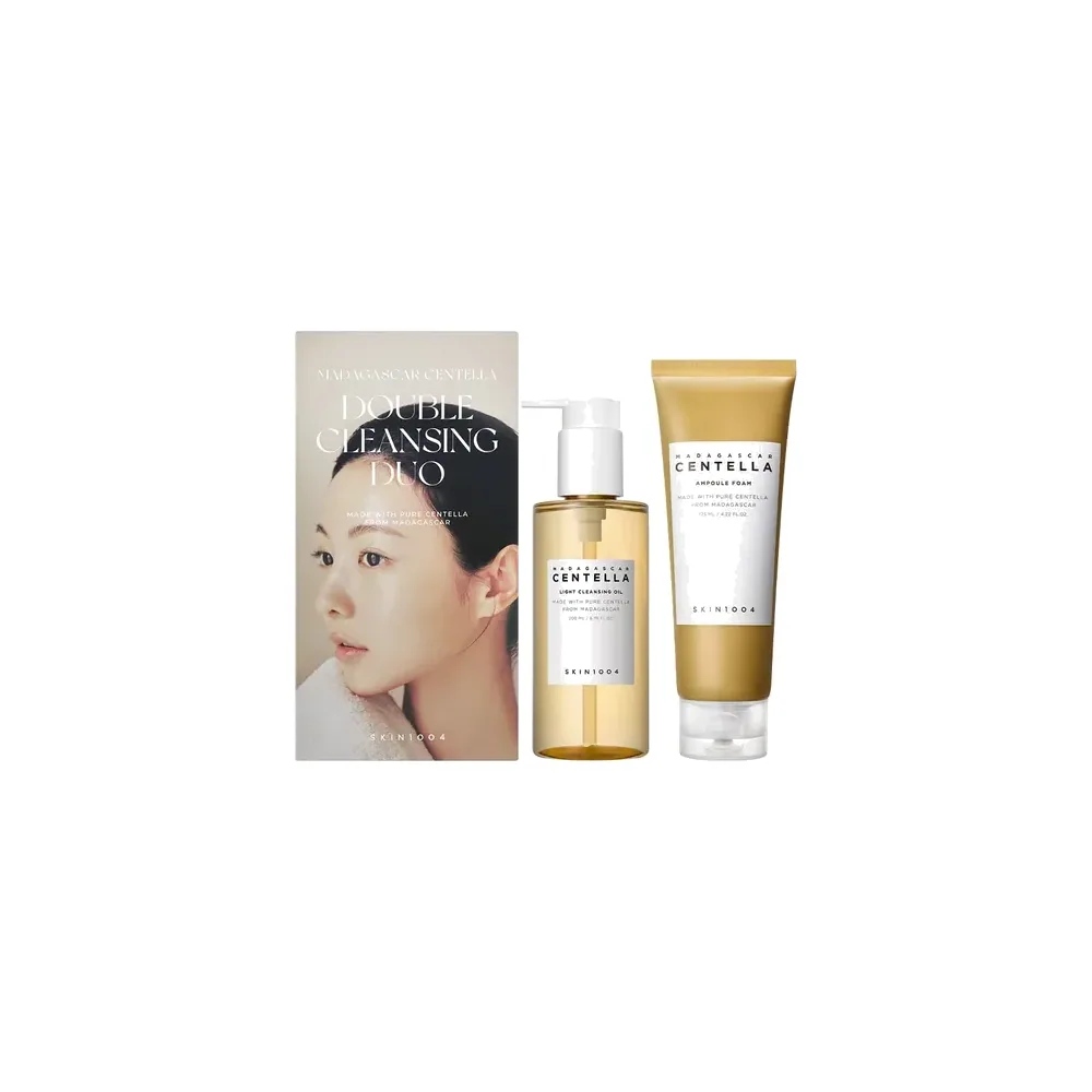 SKIN1004 - Madagascar Centella Double Cleansing Duo Set - Kit double nettoyage