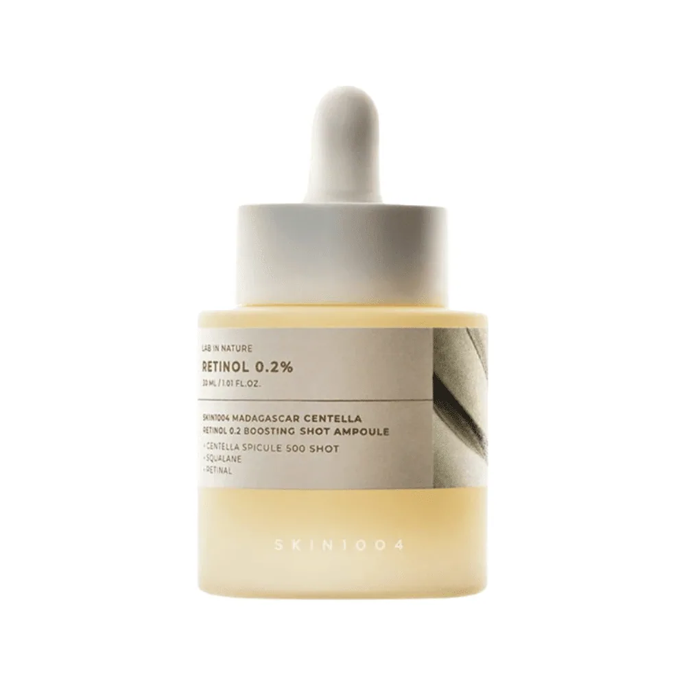 Skin1004 Madagascar Centella Retinol 0.2 Boosting Shot Ampoule 30ml