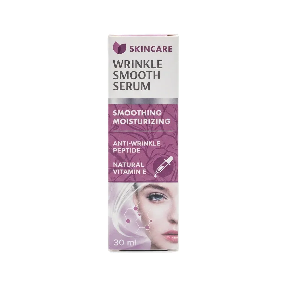 SKINCARE – WRINKLE SMOOTH SERUM – Lisse les rides et hydrate – 30 ml