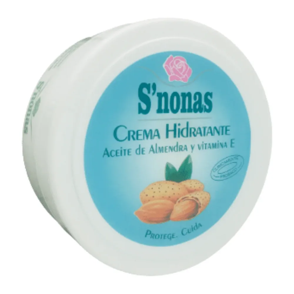 Snonas Creme Hydratante 200Ml Amande Vitamine E