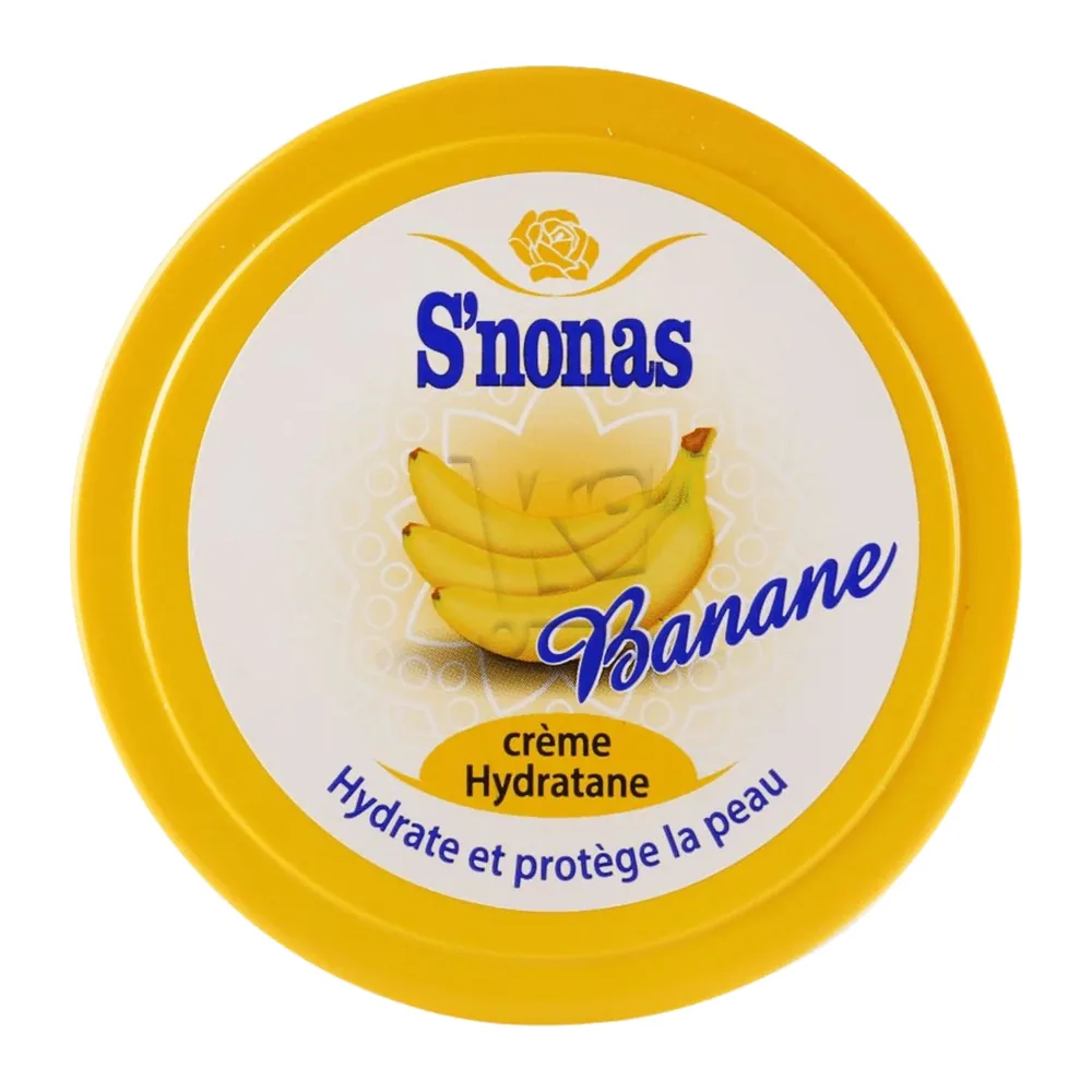 Snonas Creme Hydratante 200Ml Banane