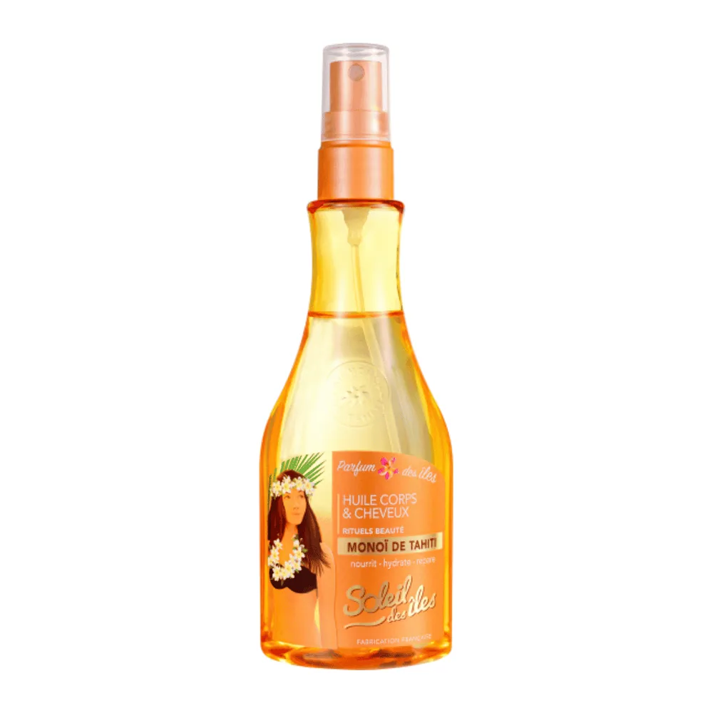 Soleil Des Iles Huile Sèche Corps Et Cheveux 150ml