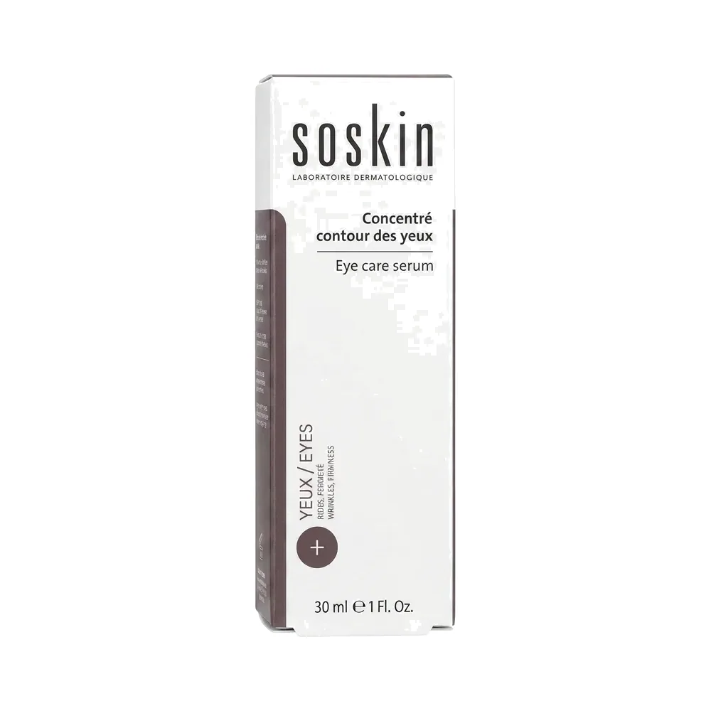 Soskin – Concentré contour des yeux – Réduit rides et raffermit – 30 ml